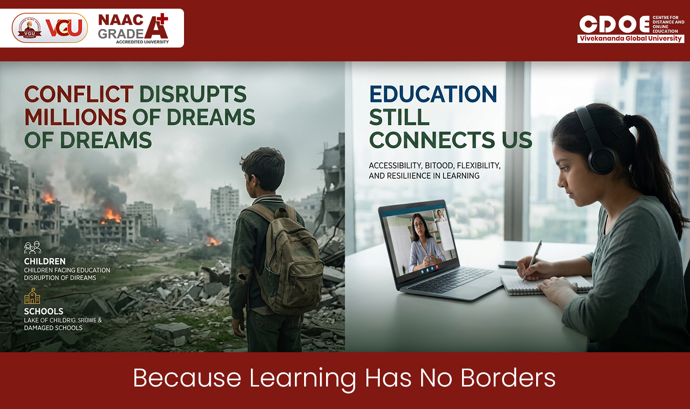 Education in Crisis War Uncertainty & the Shift to Online Learning.